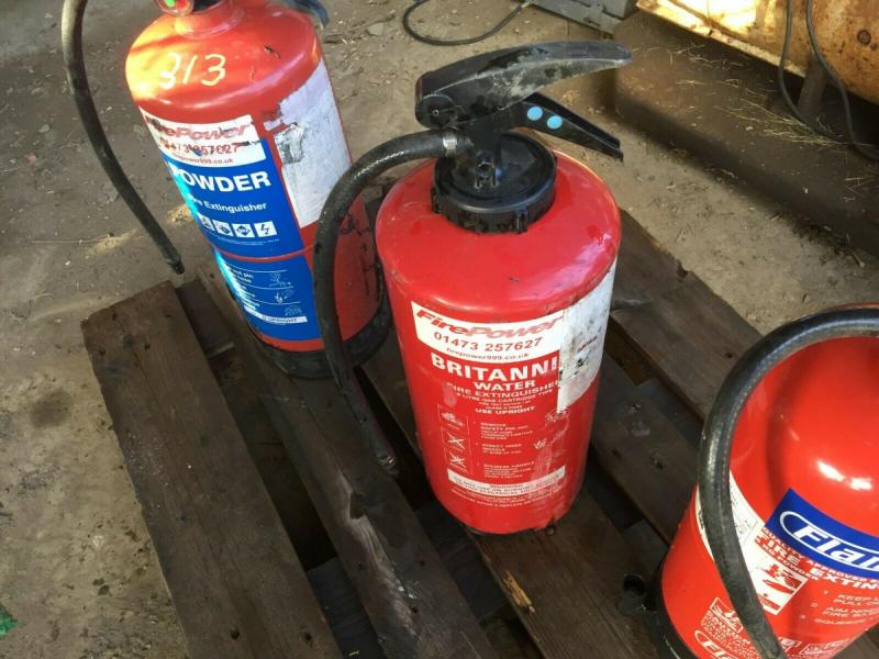 Fire Extinguisher part filled 9kg powder £12