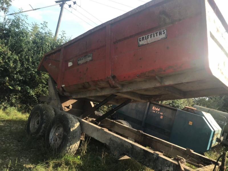 Dump trailer Griffiths twin axle