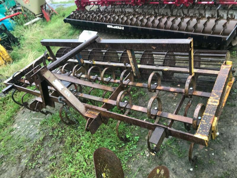Spring tyne front mounted cultivator