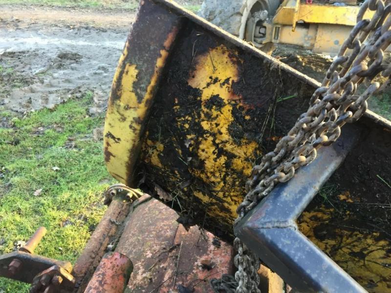 Tractor quicke fittings front loader scraper - snow plough £275 plus vat £330