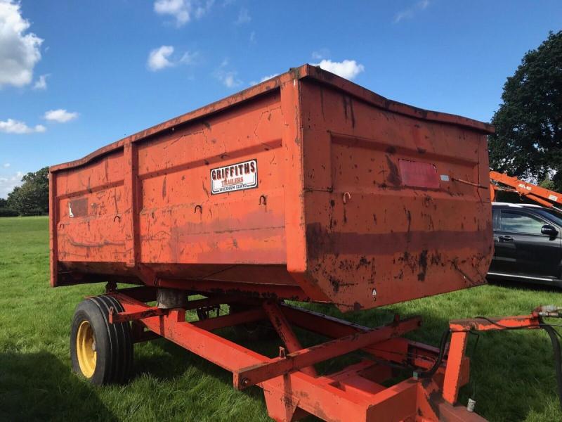 Griffiths Tipping trailer 6.5 ton