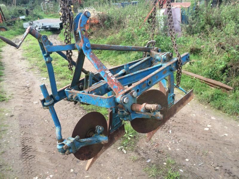 Two furrow plough £475