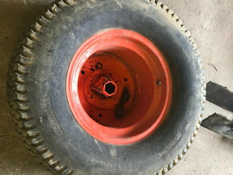 Kubota Tractor rear wheel and tyre 31 x 13.5- 15