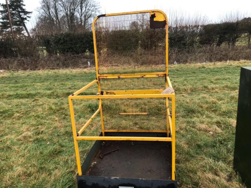 Forklift access cage 500 kg man cage