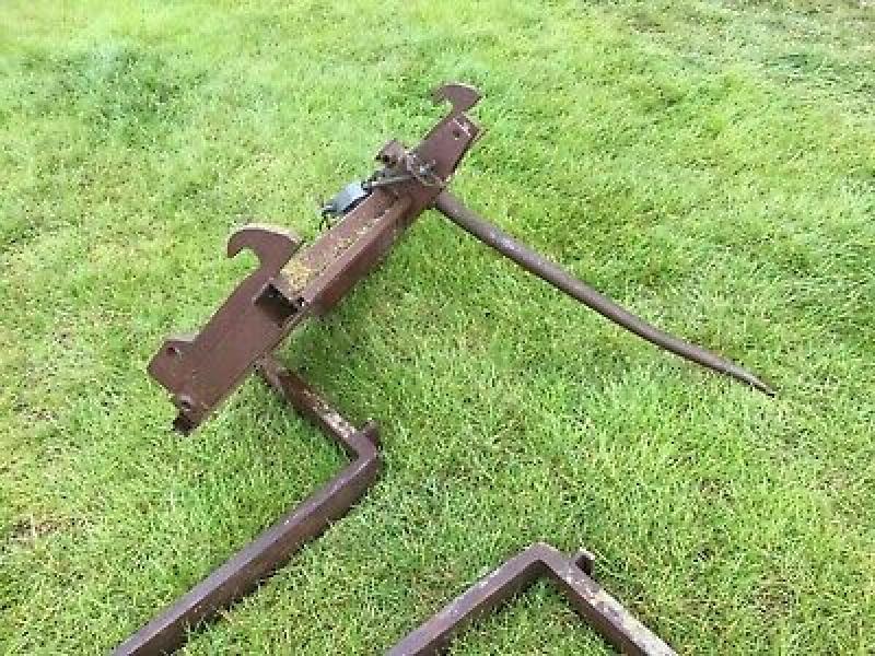 Tractor Bale Spike and forklift tines on Grays headstock £280